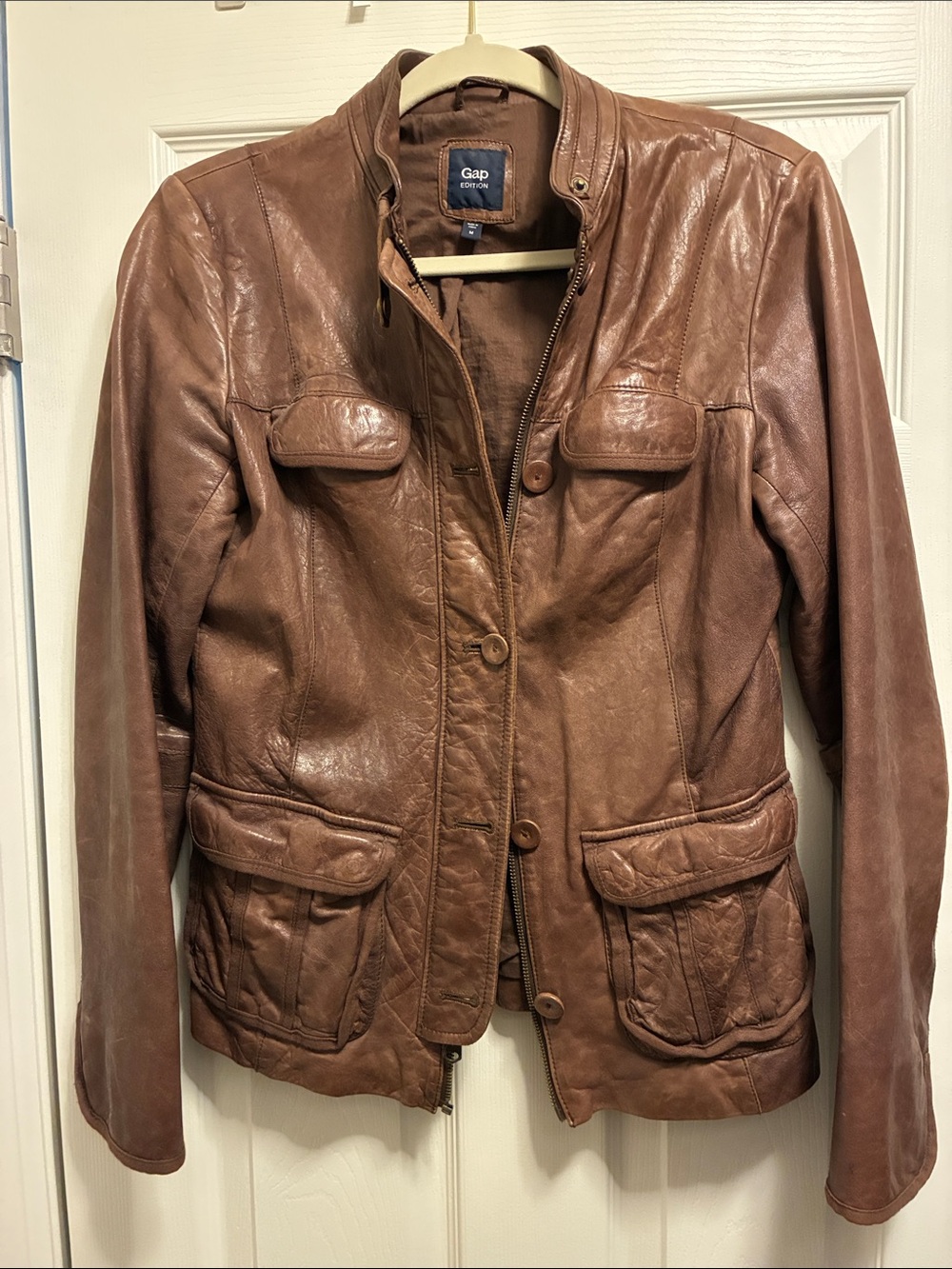 GAP Brown Leather Jacket